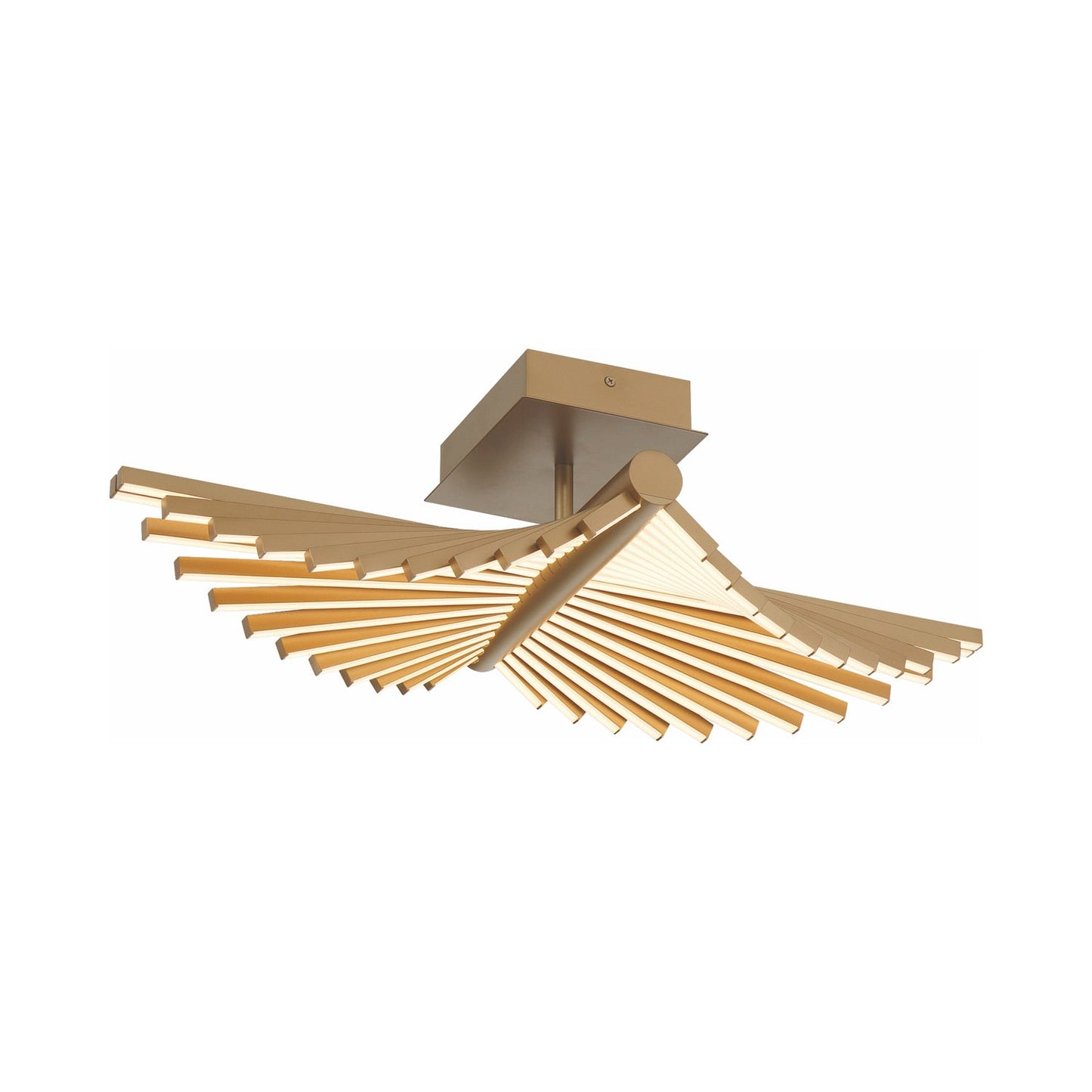 Seraph LED Semi Flush Mount Ceiling Light in Detail.