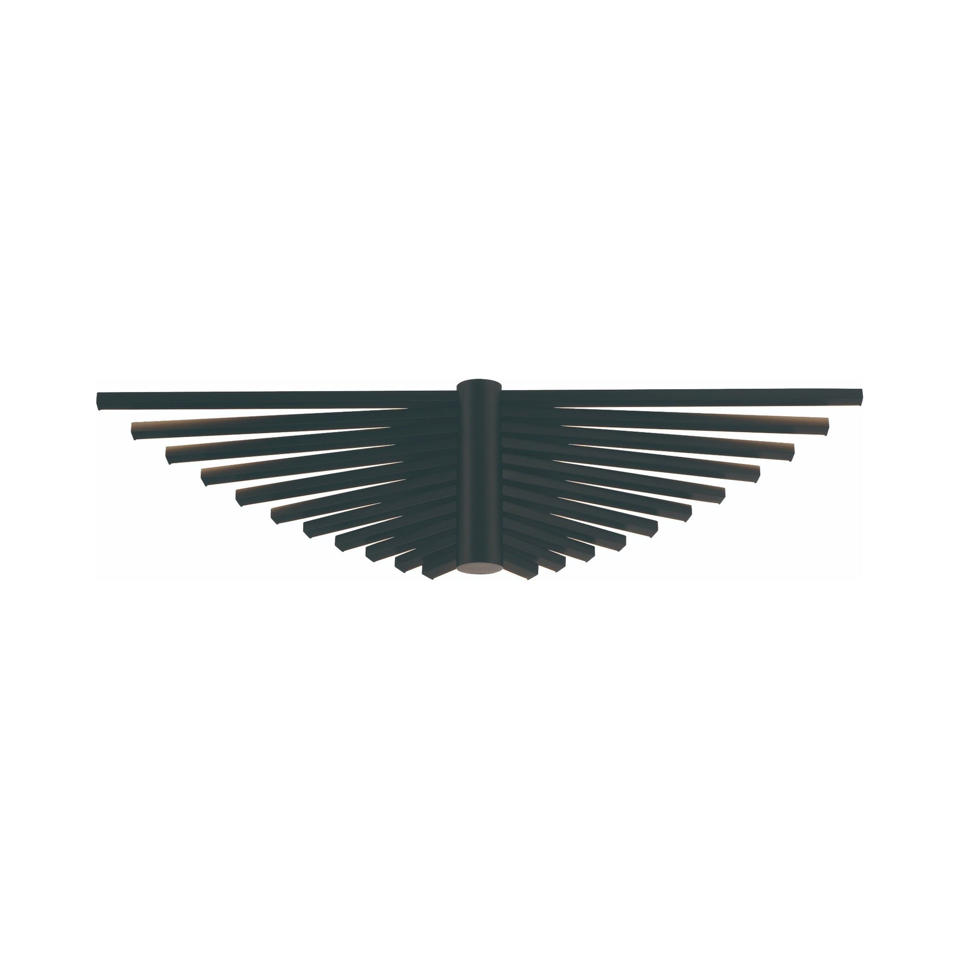Seraph LED Wall Light in Matte Black.