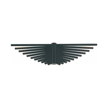 Seraph LED Wall Light in Matte Black.