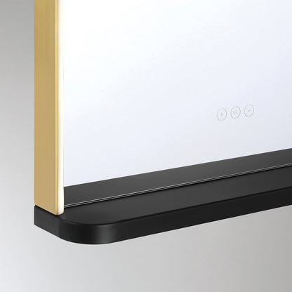 Serin LED Wall Mirror in Detail.