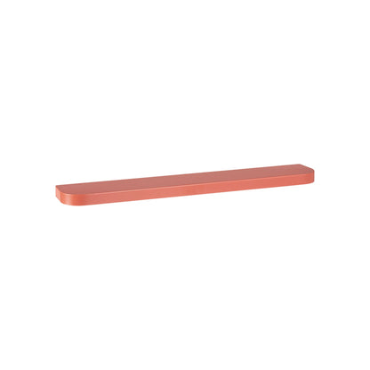 Serin Wall Mirror Shelf in Red (24-Inch).