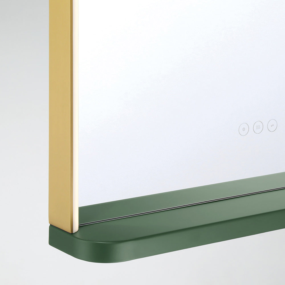 Serin Wall Mirror Shelf in Detail.
