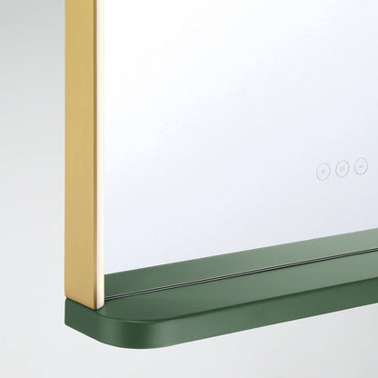 Serin Wall Mirror Shelf in Detail.
