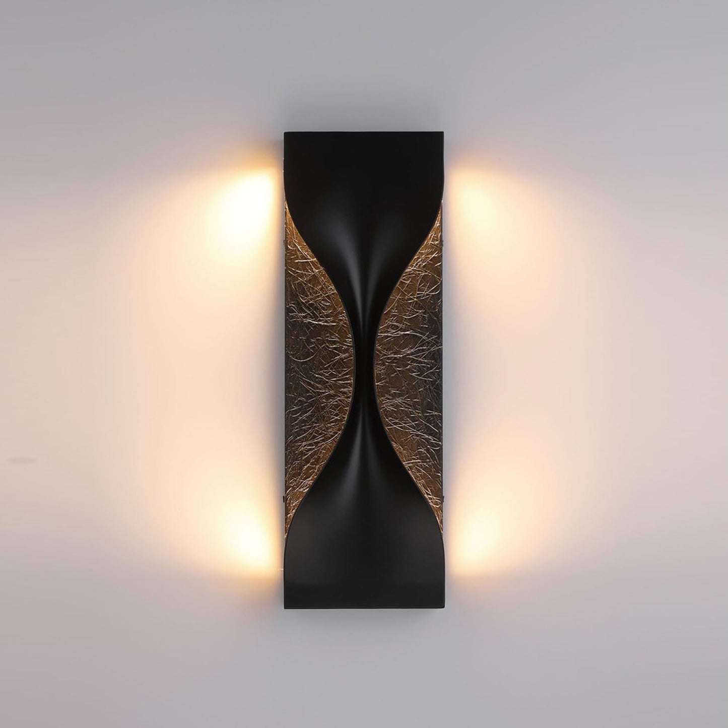 Shayla Outdoor LED Wall Light in Detail.