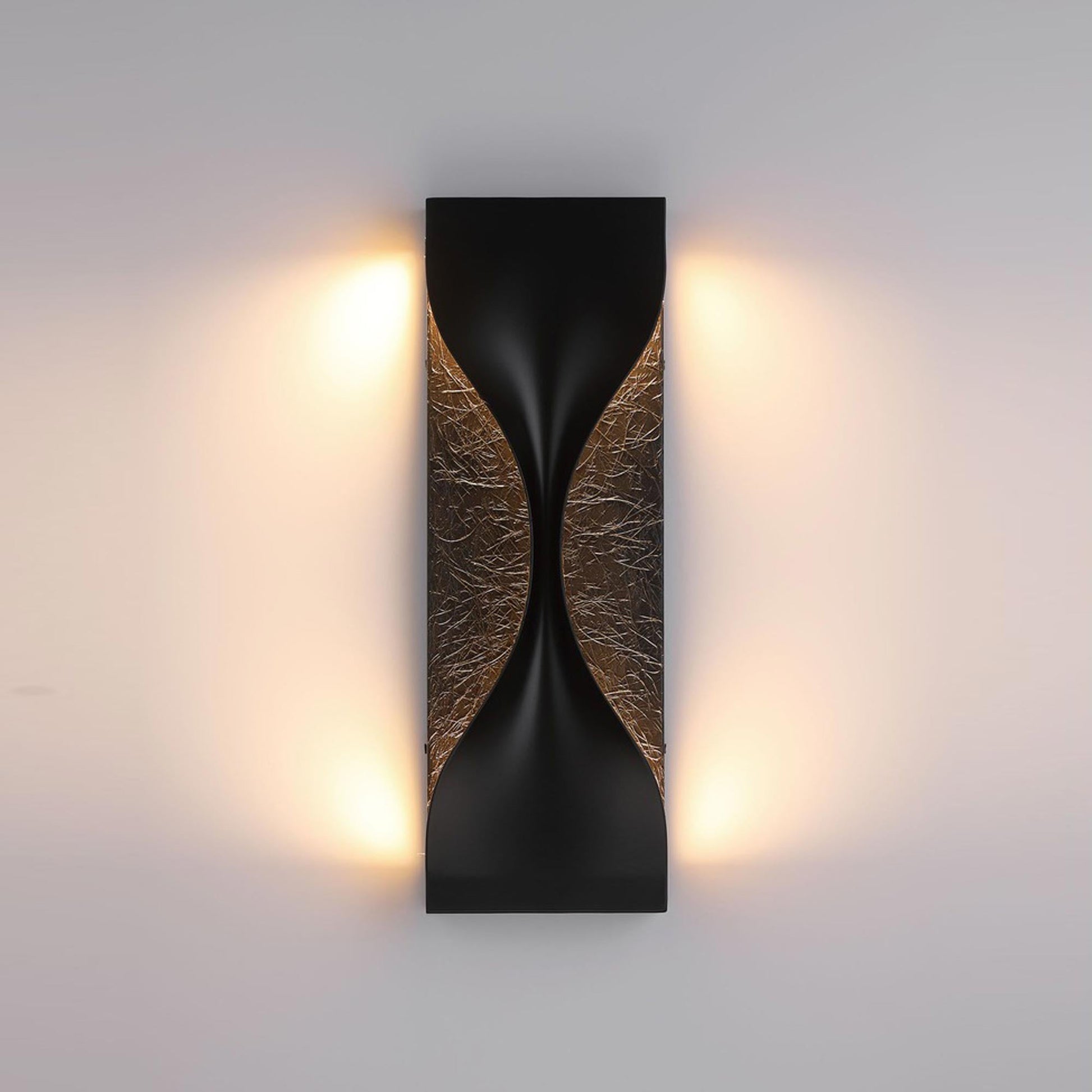 Shayla Outdoor LED Wall Light in Detail.
