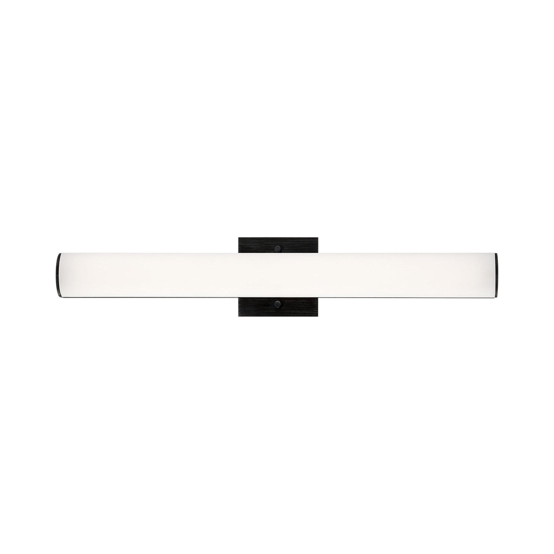 Springfield LED Bath Vanity Light in Black.