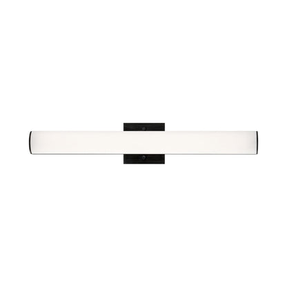 Springfield LED Bath Vanity Light in Black.