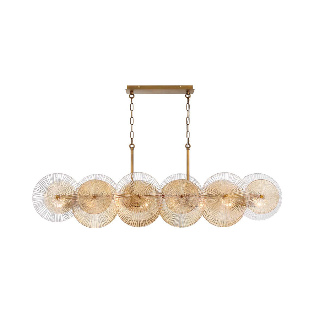 Sue-Anne Linear Chandelier.