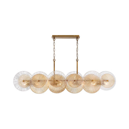 Sue-Anne Linear Chandelier.