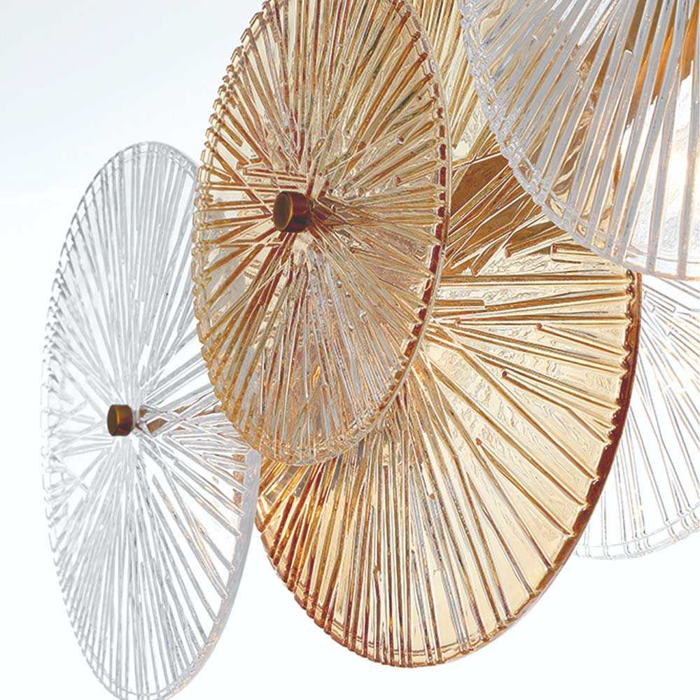 Sue-Anne Linear Chandelier in Detail.