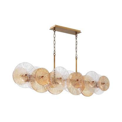 Sue-Anne Linear Chandelier in Detail.