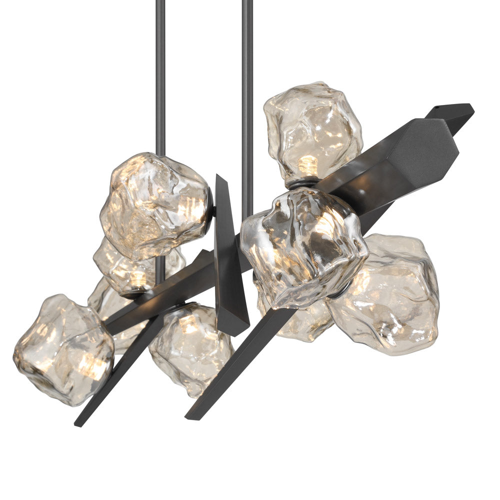 Thorah LED Linear Chandelier in Detail.