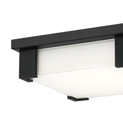 Thornhill Outdoor LED Flush Mount Ceiling Light in Detail.