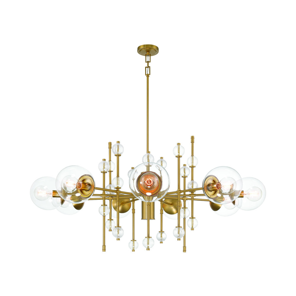 Traiton Chandelier in Detail.