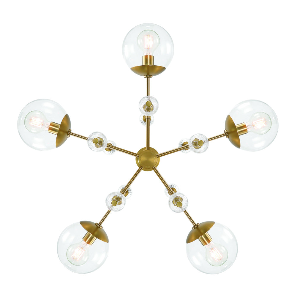 Traiton Chandelier in Detail.