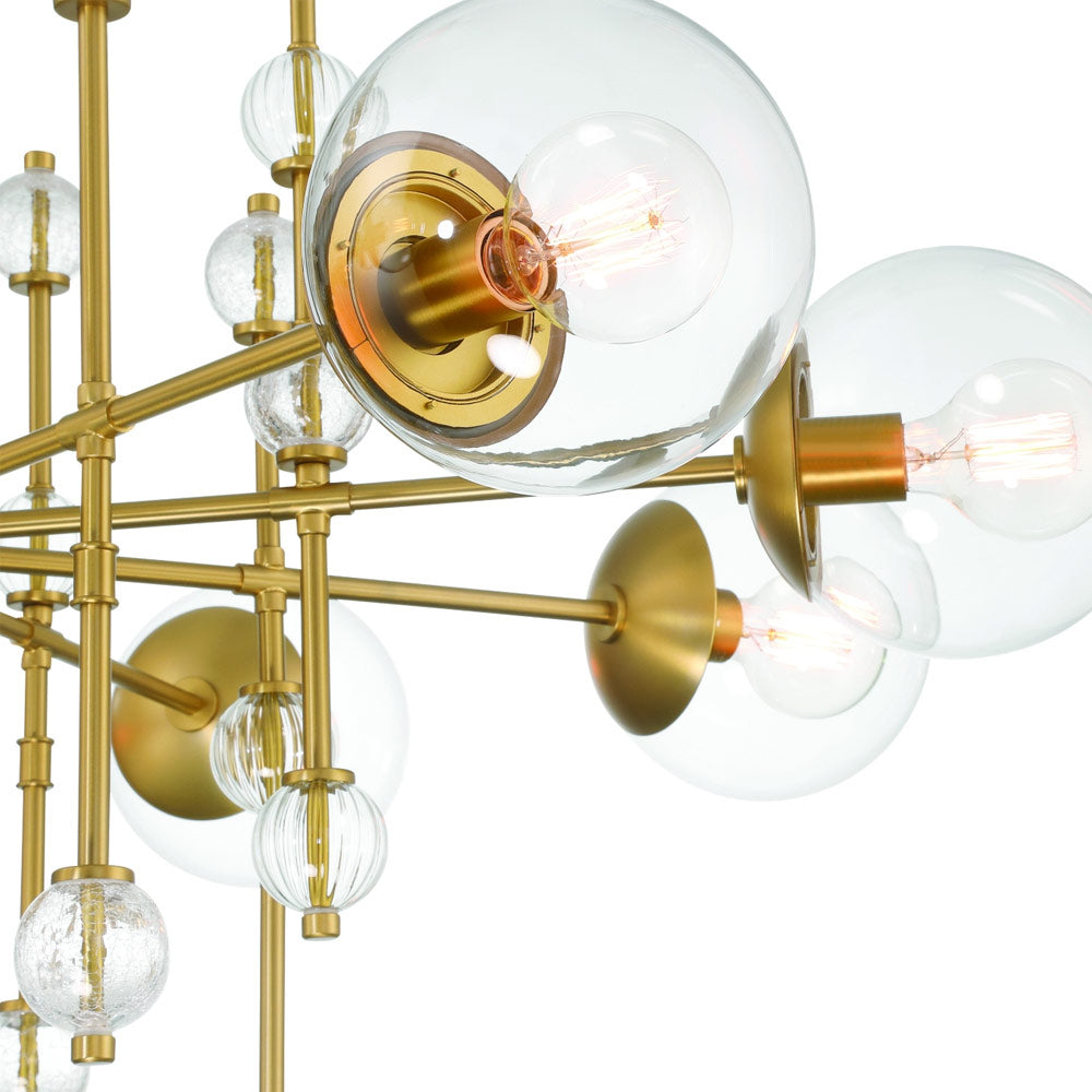 Traiton Chandelier in Detail.