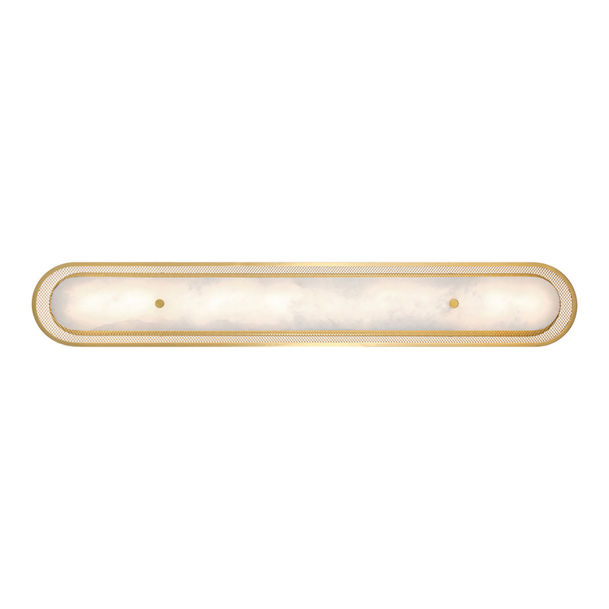 Tramore LED Wall Light in Gold (Alabaster/38-Inch).