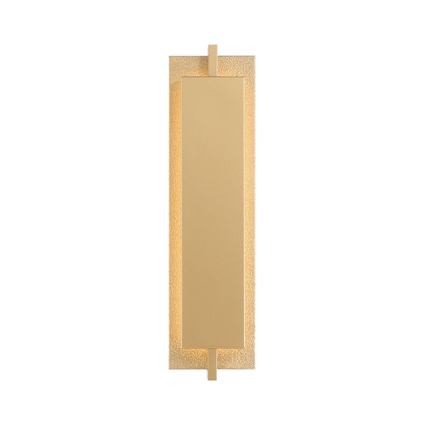 Tribek Outdoor LED Wall Light in Gold (21-Inch).