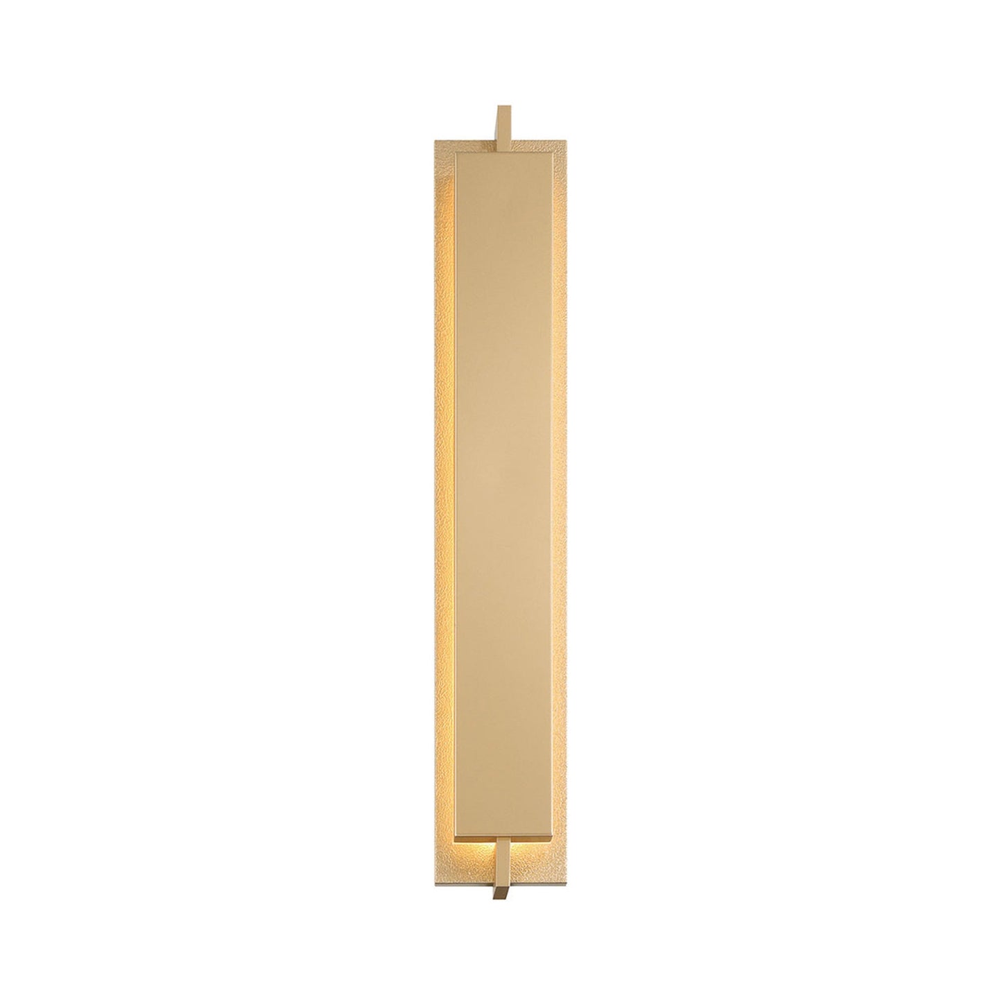 Tribek Outdoor LED Wall Light in Gold (32-Inch).