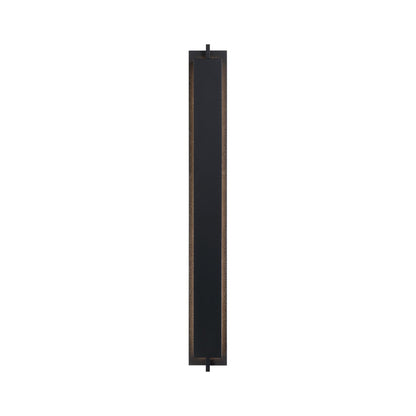 Tribek Outdoor LED Wall Light in Matte Black (46-Inch).