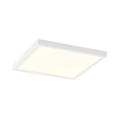 Troy LED Flush Mount Ceiling Light in White (6.38-Inch)