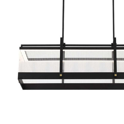 Tye Linear LED Chandelier in Detail.