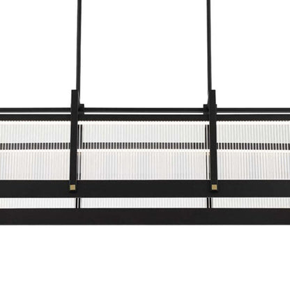 Tye Linear LED Chandelier in Detail.