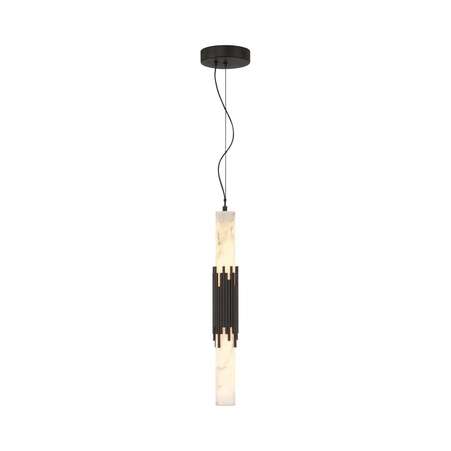Venna LED Pendant Light in Urban Bronze (22.5-Inch).