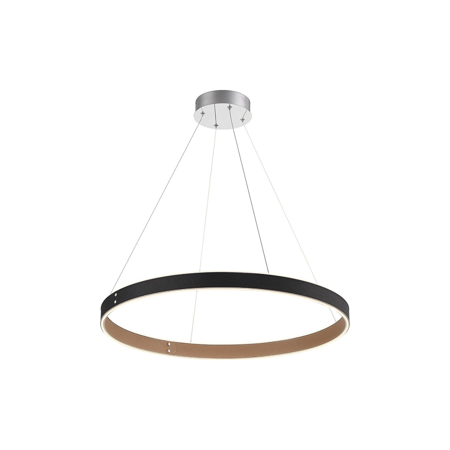 Verdura LED Ring Chandelier in Detail.