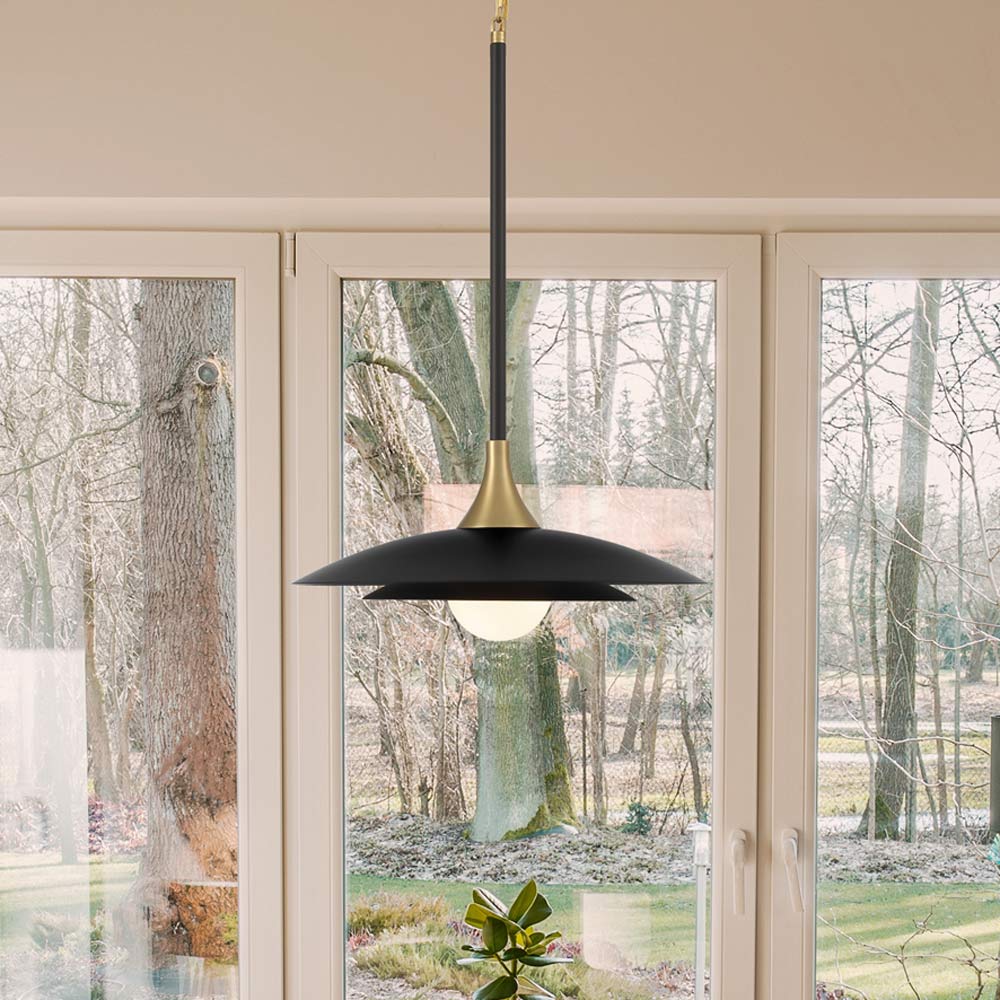 Welsh LED Pendant Light in living room.
