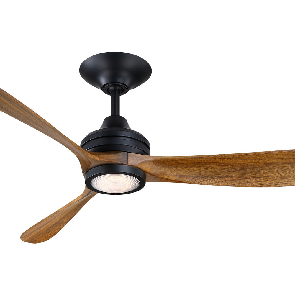 Aviara Indoor / Outdoor LED Ceiling Fan in Detail.