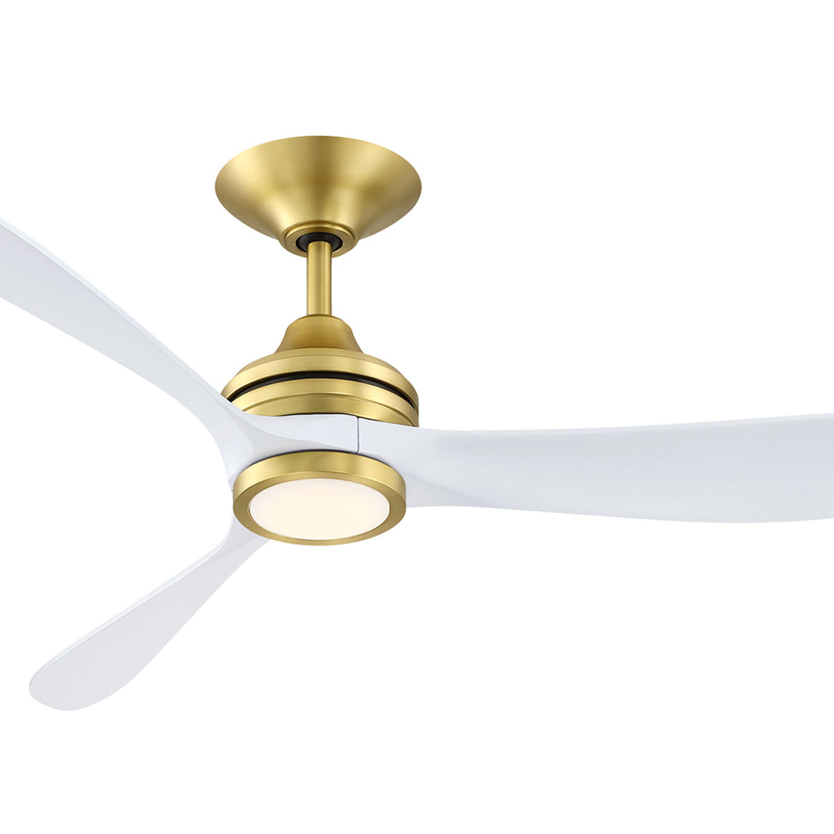 Aviara Indoor / Outdoor LED Ceiling Fan in Detail.