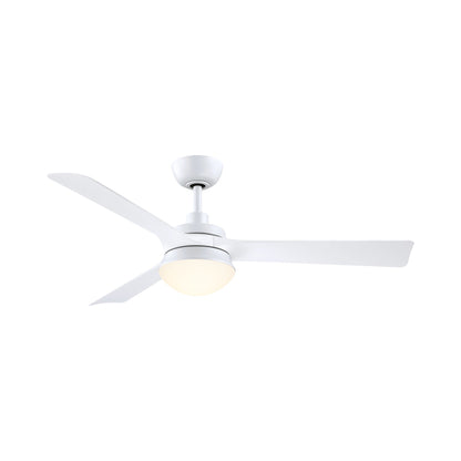 Barlow Indoor / Outdoor LED Ceiling Fan in Matte White.