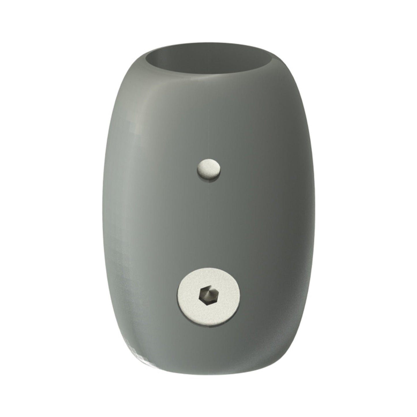 Downrod Coupler in Antique Graphite.