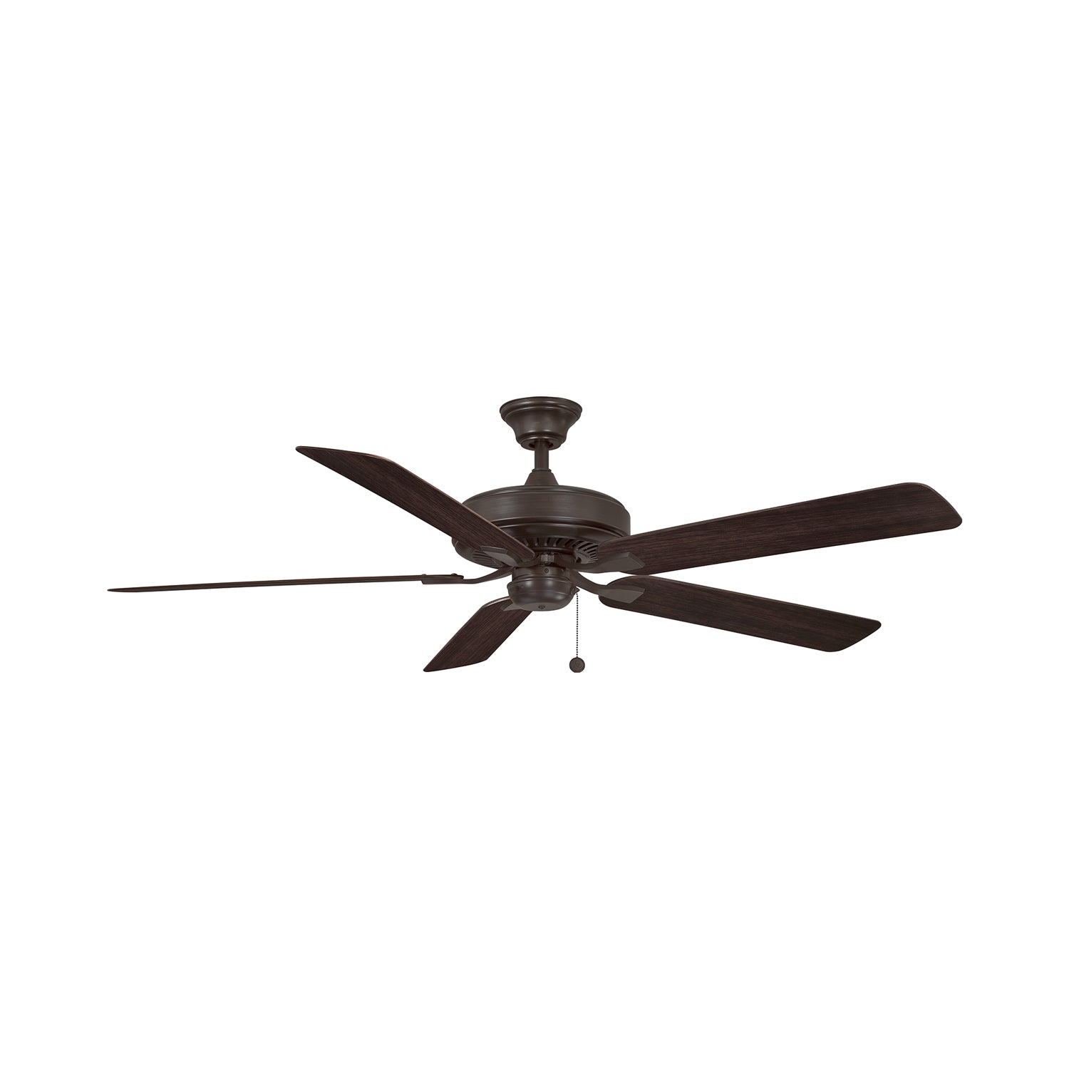 Edgewood Outdoor Ceiling Fan in Dark Bronze (60-Inch).