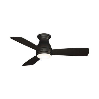 Hugh Outdoor LED Ceiling Fan in Dark Bronze (44-Inch).