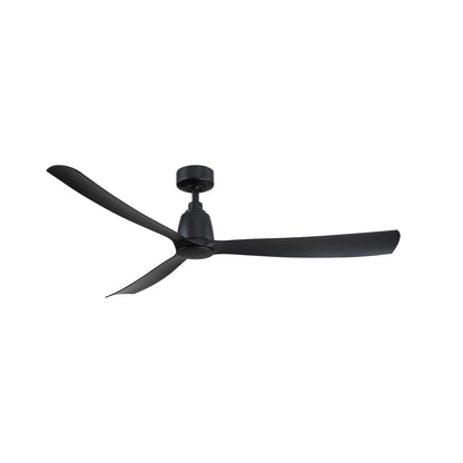 Kute Indoor / Outdoor Ceiling Fan in Black (60-Inch).