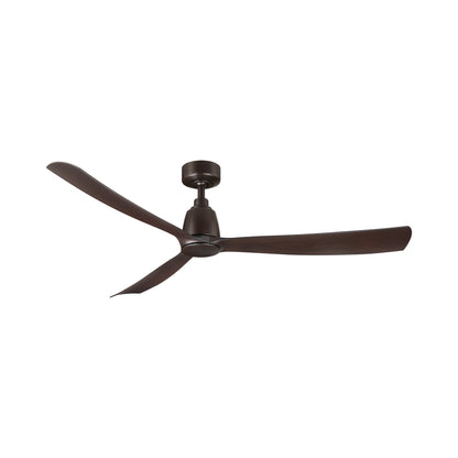 Kute Indoor / Outdoor Ceiling Fan in Dark Bronze (60-Inch).