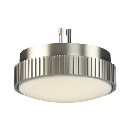 Kute Knurled LED Light Kit in Brushed Nickel.