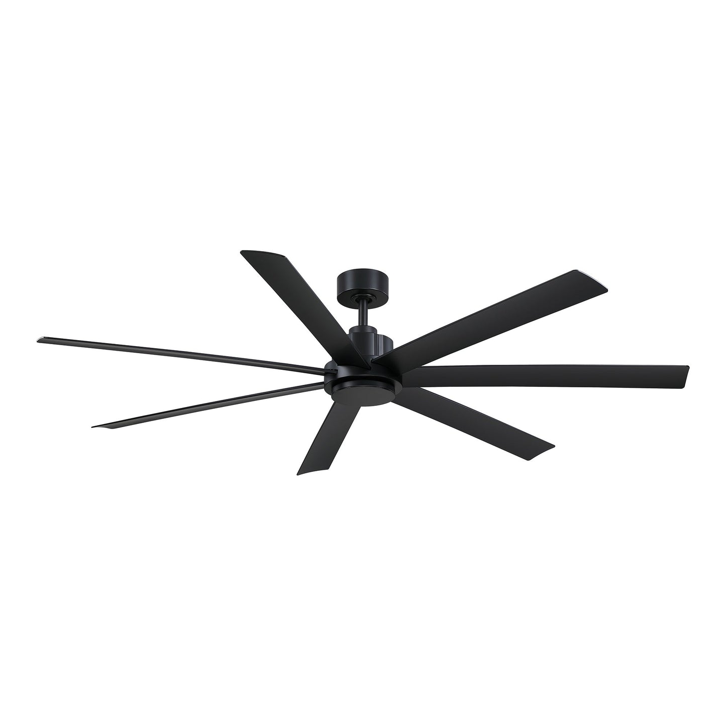 Pendry Indoor / Outdoor Ceiling Fan in Black (72-Inch).