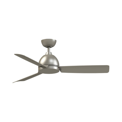 Starboard Indoor / Outdoor Ceiling Fan in Brushed Nickel (Light Kit Not Included).