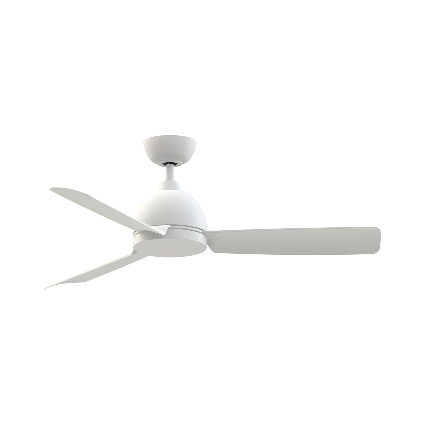 Starboard Indoor / Outdoor Ceiling Fan in Matte White (Light Kit Not Included).