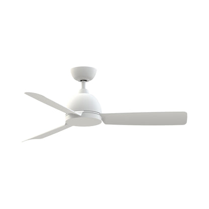 Starboard Indoor / Outdoor Ceiling Fan in Matte White (Light Kit Not Included).