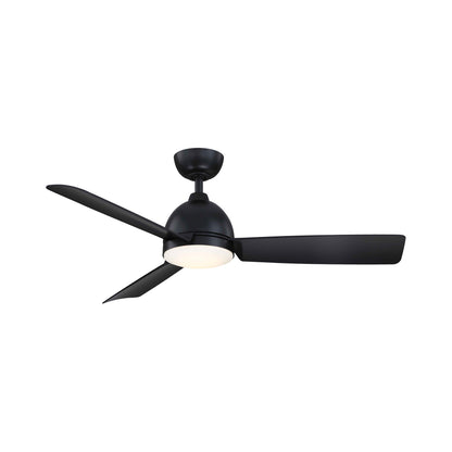 Starboard Indoor / Outdoor Ceiling Fan in Black (Light Kit Included).