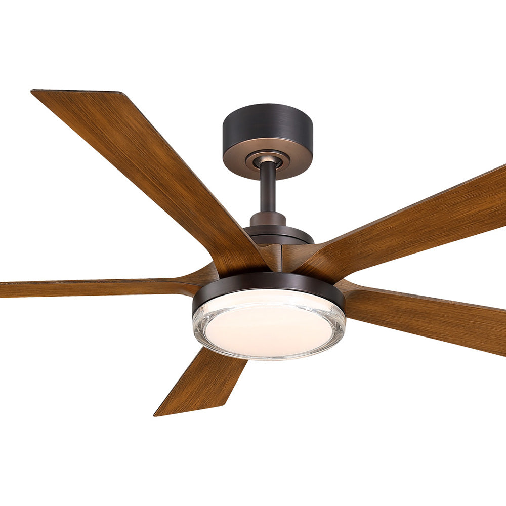 TorchAire Indoor / Outdoor LED Ceiling Fan in Detail.