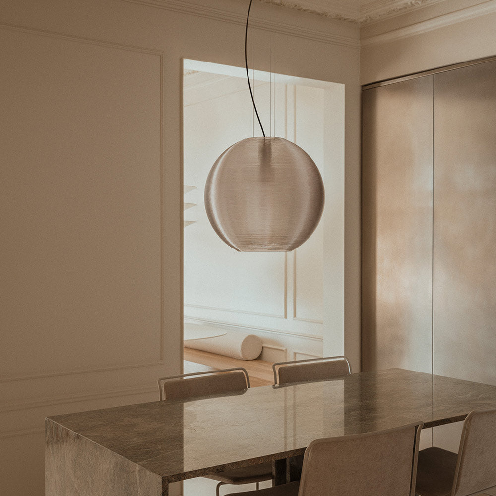Aire Pendant Light in living room.