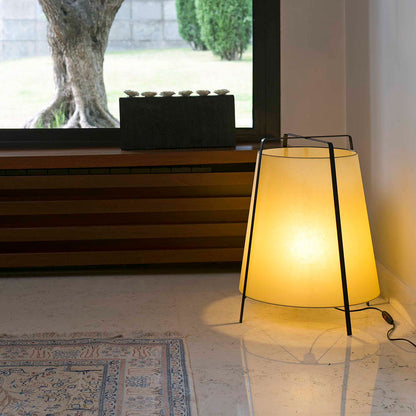 Akane Table Lamp in living room.