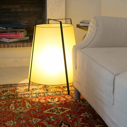 Akane Table Lamp in living room.