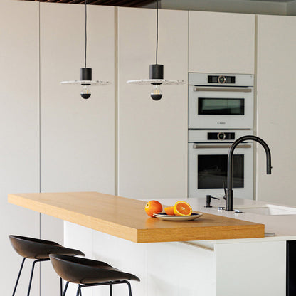 Confetti Pendant Light in kitchen.