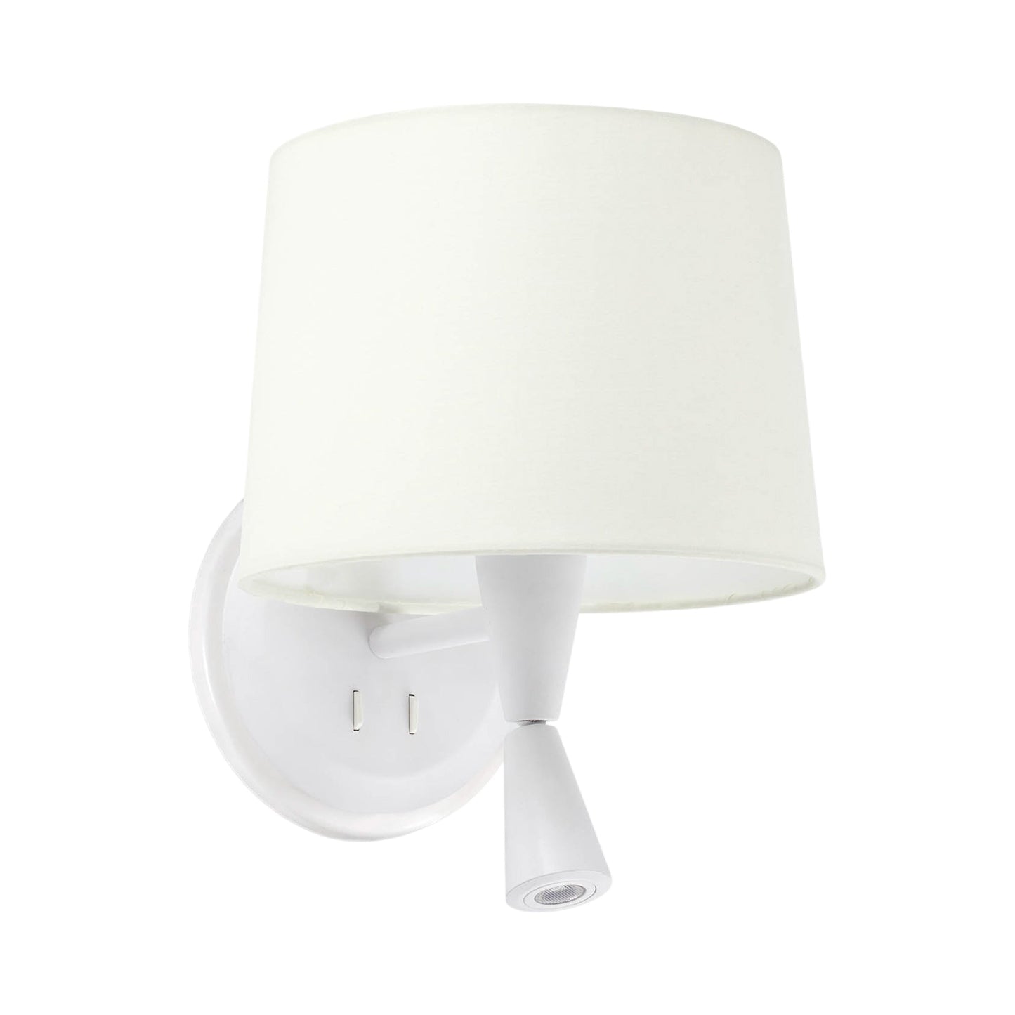 Conga Reader Wall Light in White.